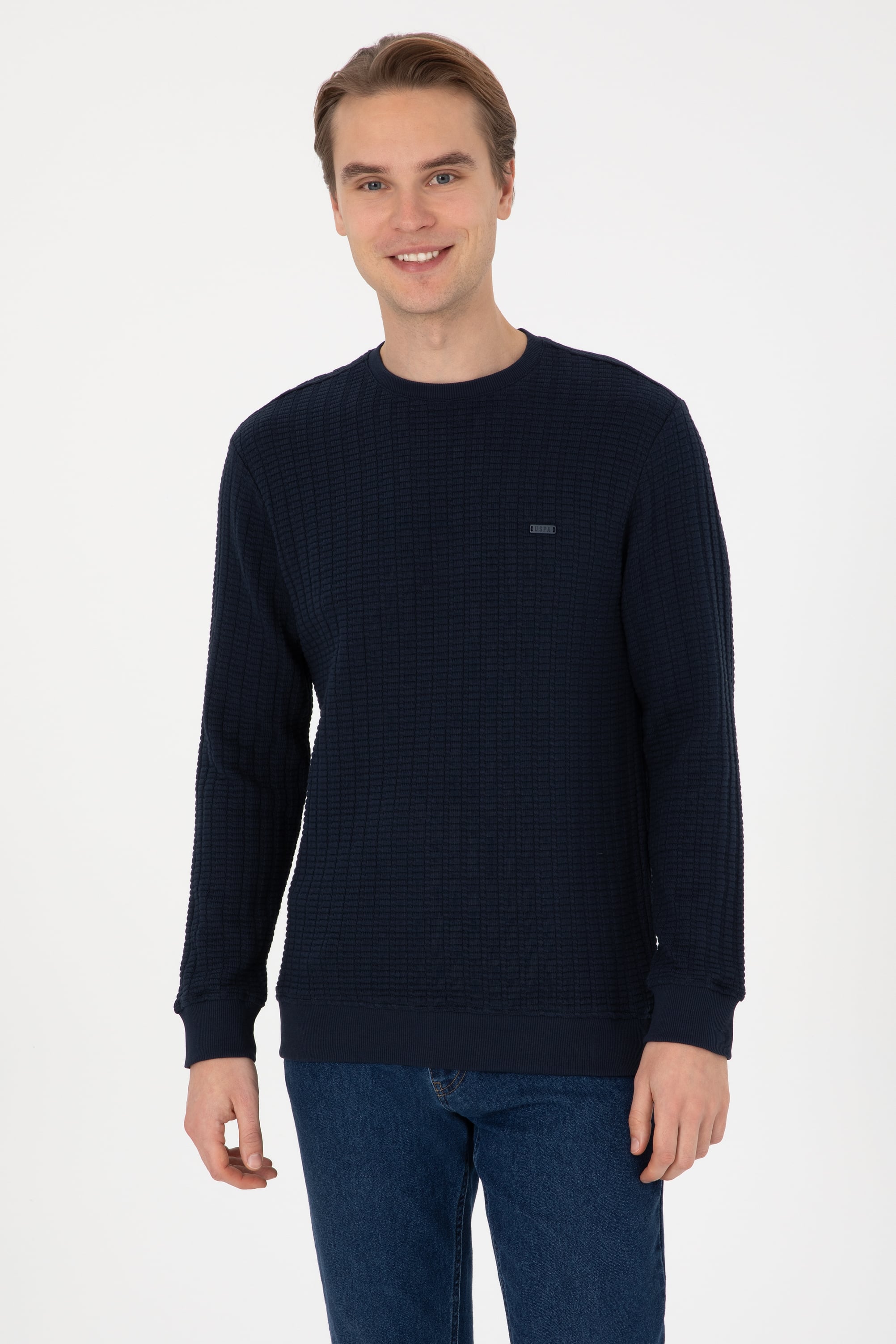Erkek Lacivert Sweatshirt - 50308917027