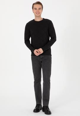 Erkek Siyah Kazak - 50307825035