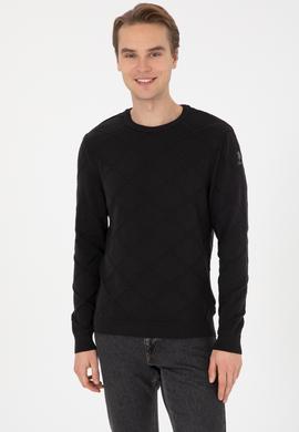 Erkek Siyah Kazak - 50307825035