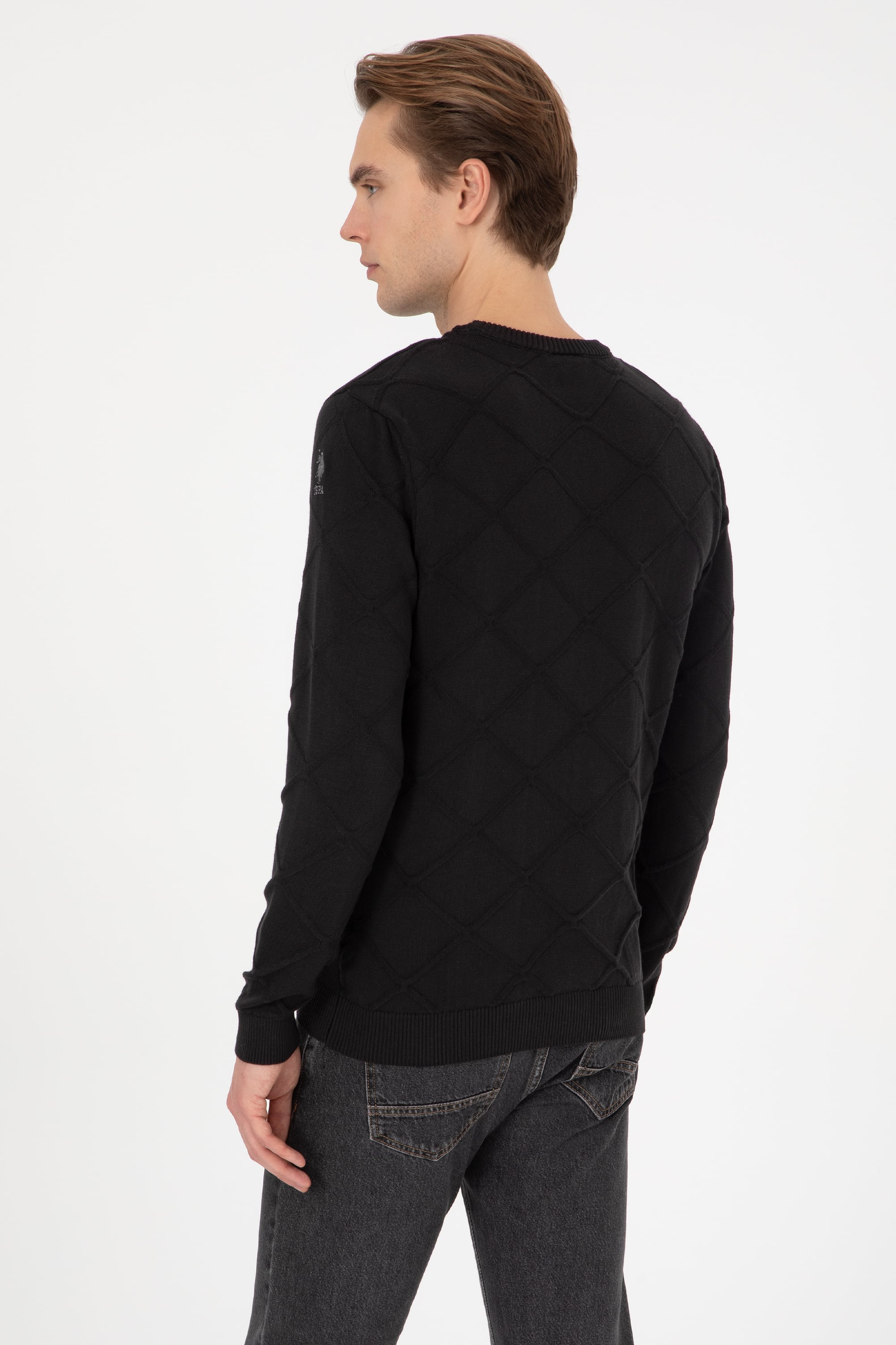 Erkek Siyah Kazak - 50307825035