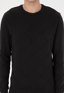 Erkek Siyah Kazak - 50307825035