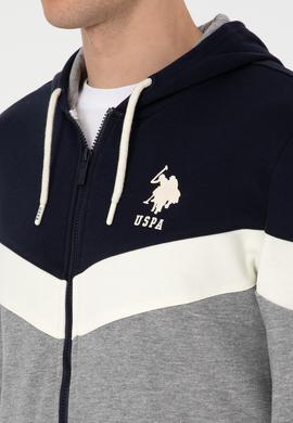 Erkek Gri Melanj Örme Hırka - 50309005023