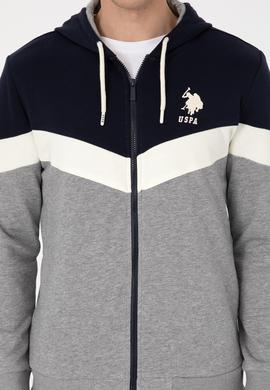 Erkek Gri Melanj Örme Hırka - 50309005023