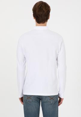 Erkek Beyaz Basic Sweatshirt - 50307692016