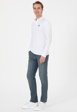 Erkek Beyaz Basic Sweatshirt - 50307692016