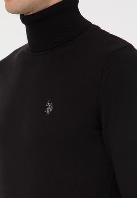 Erkek Siyah Basic Kazak - 50313640025