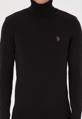 Erkek Siyah Basic Kazak - 50313640025