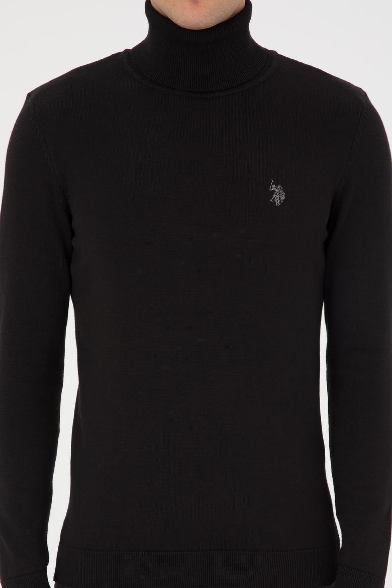 Erkek Siyah Basic Kazak - 50313640025