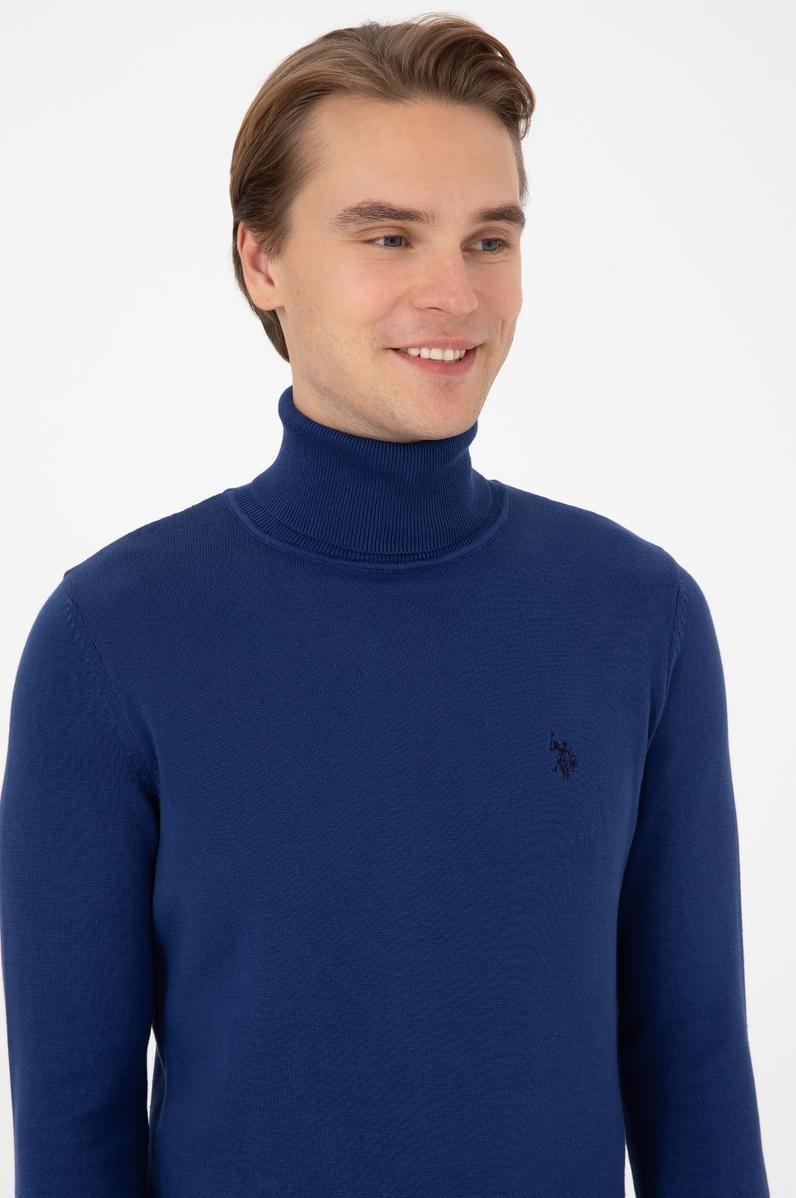 Erkek İndigo Basic Kazak