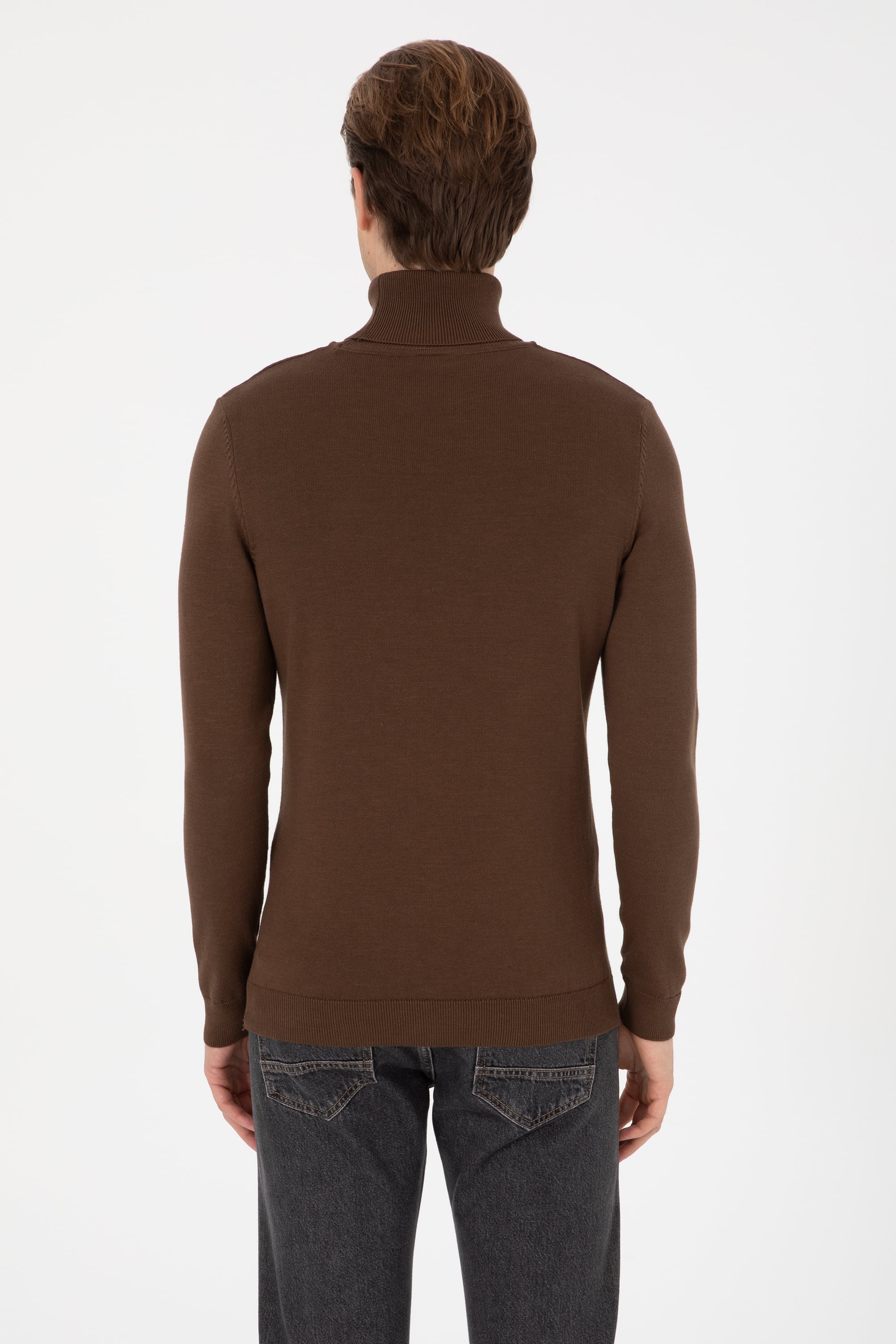 Erkek Kahverengi Basic Kazak - 50313640095