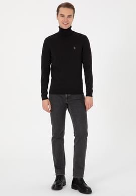 Erkek Siyah Basic Kazak - 50313640025