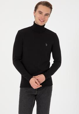 Erkek Siyah Basic Kazak - 50313640025