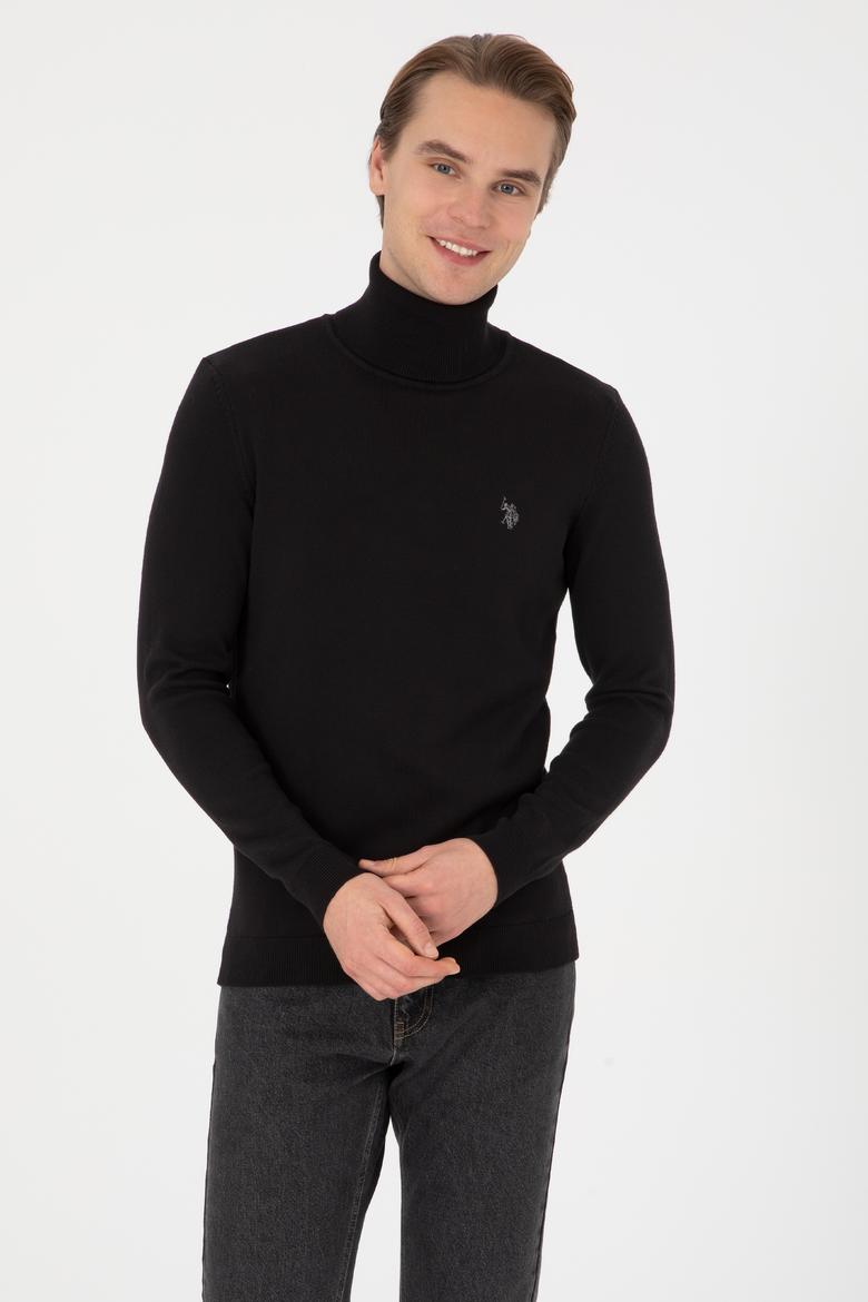 Erkek Siyah Basic Kazak