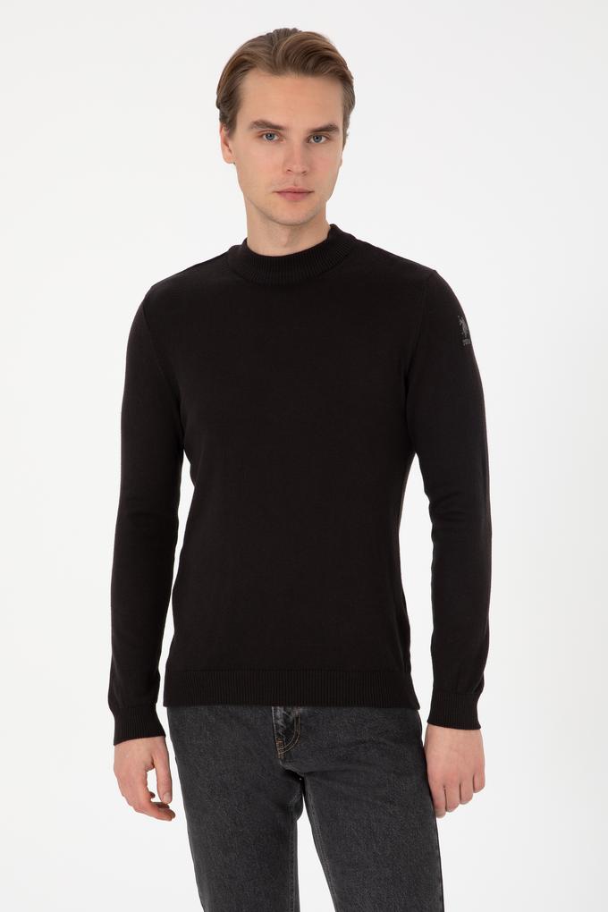 Erkek Siyah Basic Kazak