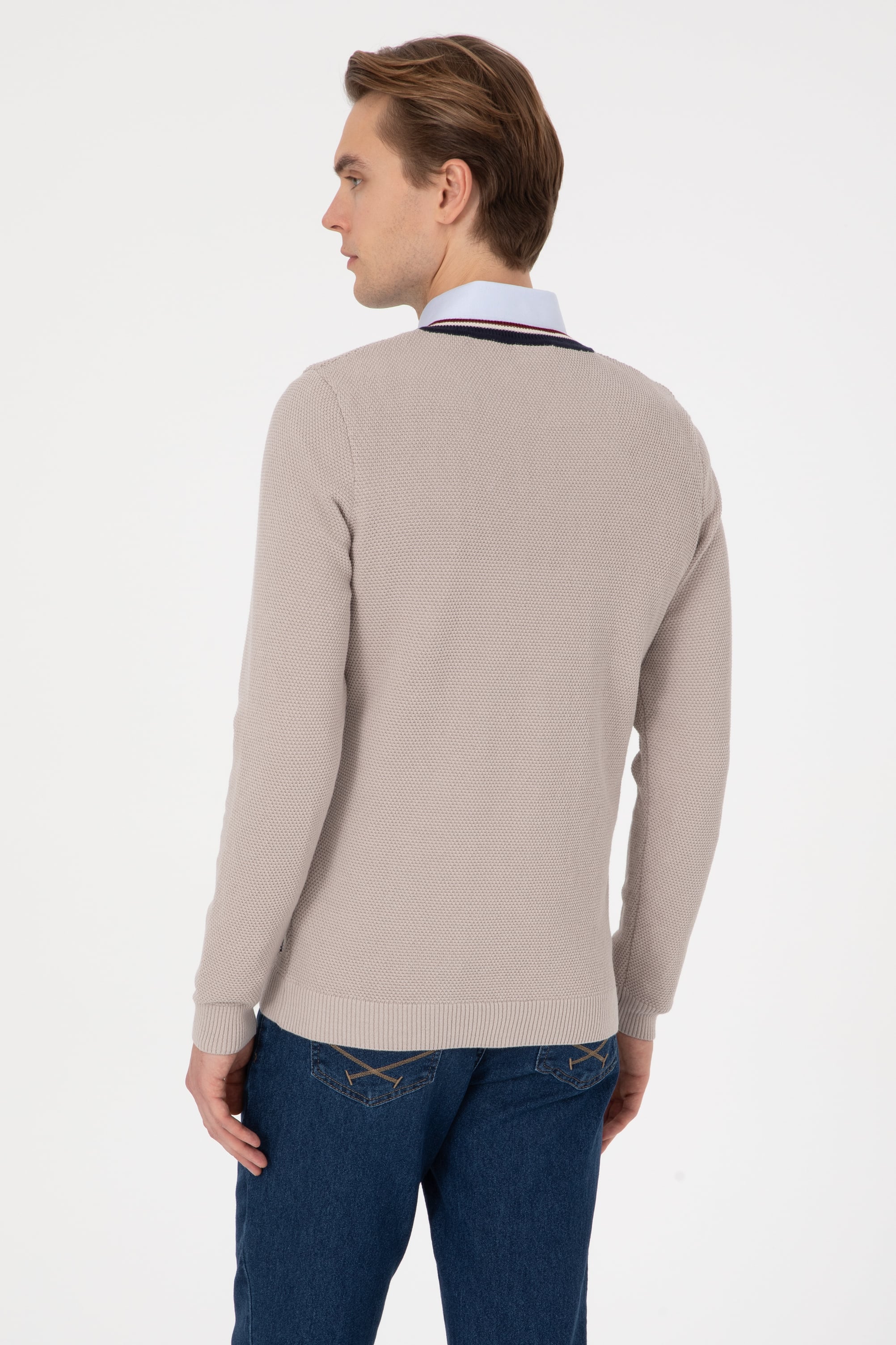 Erkek Taş Kazak - 50308336010