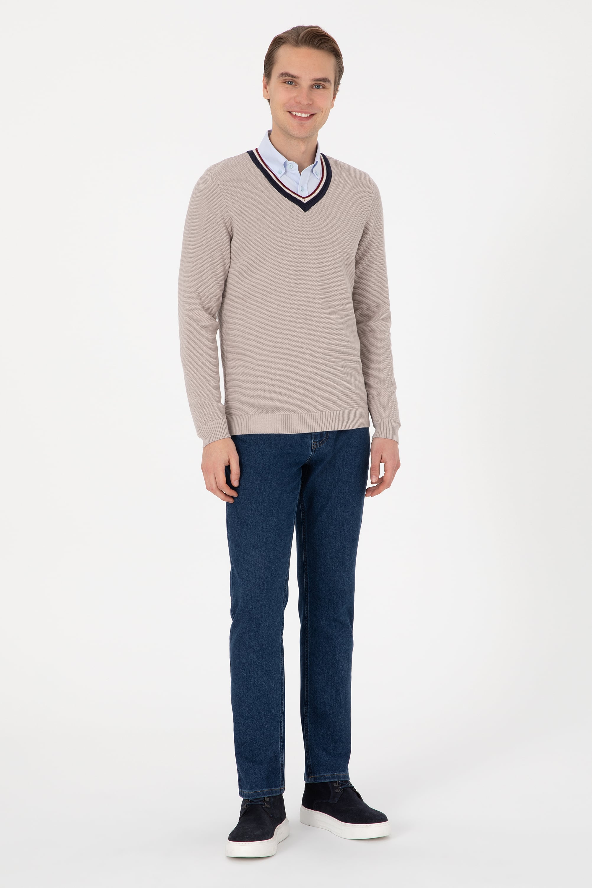 Erkek Taş Kazak - 50308336010