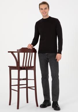 Erkek Siyah Basic Kazak - 50307823017