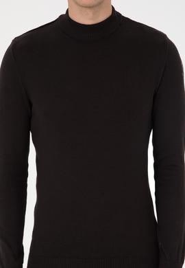 Erkek Siyah Basic Kazak - 50307823017