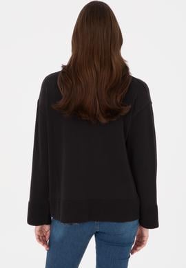 Kadın Siyah Triko Hırka - 50317680008