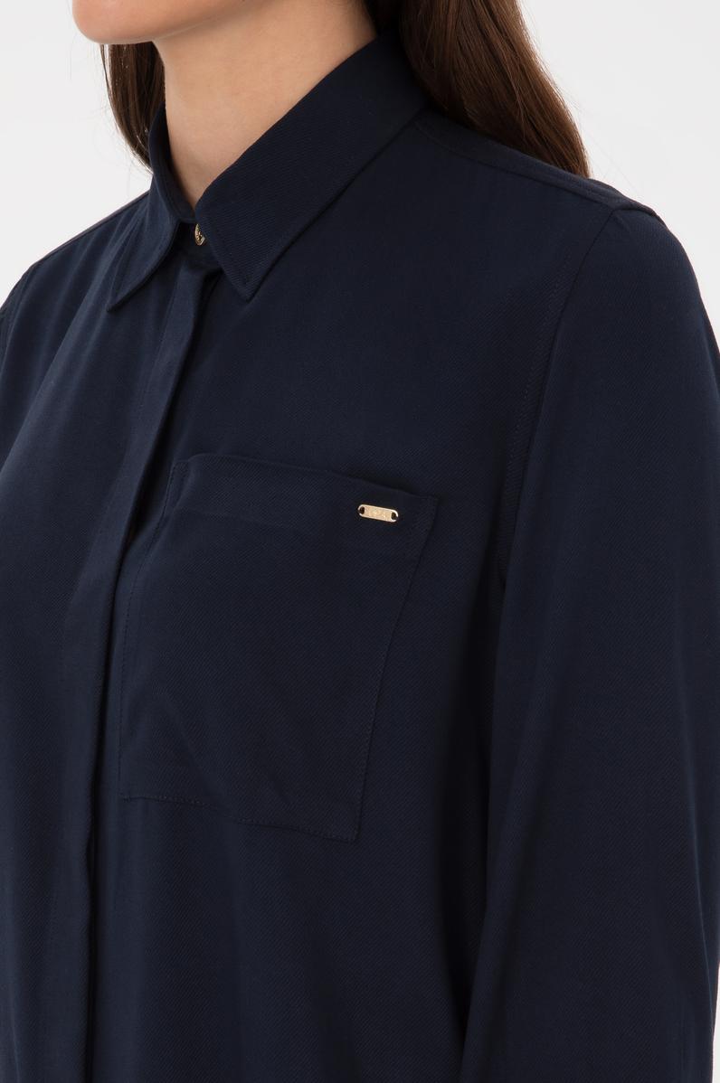 Kadın Lacivert Dokuma Elbise