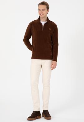 Erkek Kahverengi Sweatshirt - 50315925034