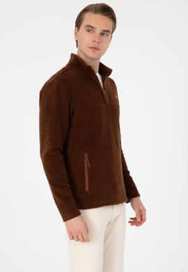 Erkek Kahverengi Sweatshirt - 50315925034