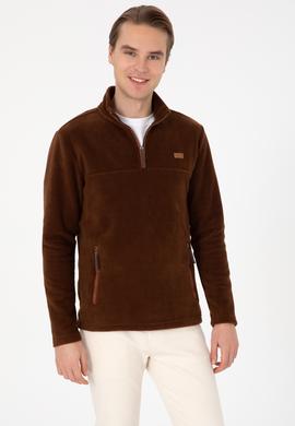 Erkek Kahverengi Sweatshirt - 50315925034