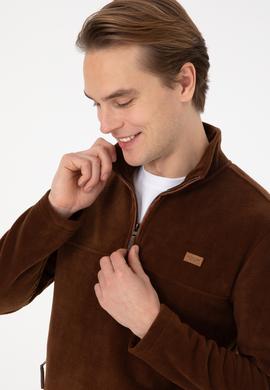 Erkek Kahverengi Sweatshirt - 50315925034