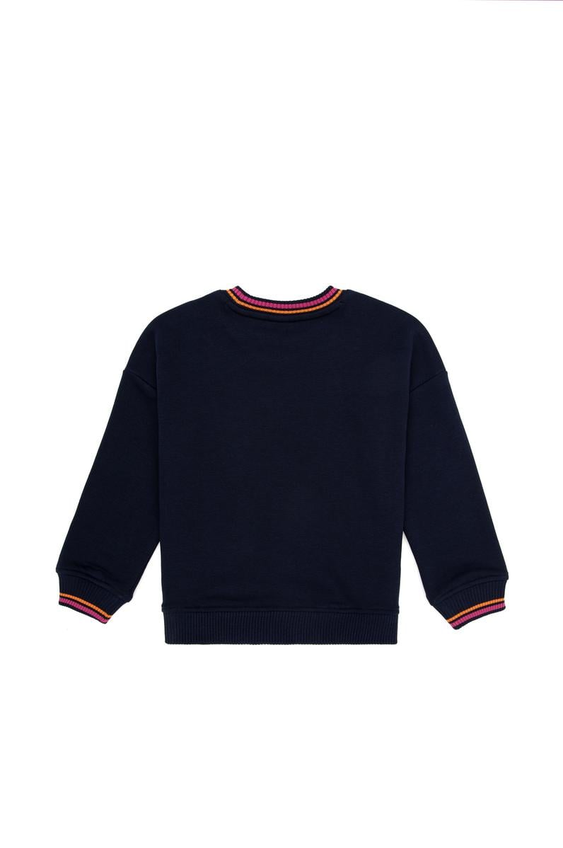 Kız Çocuk Lacivert Sweatshirt