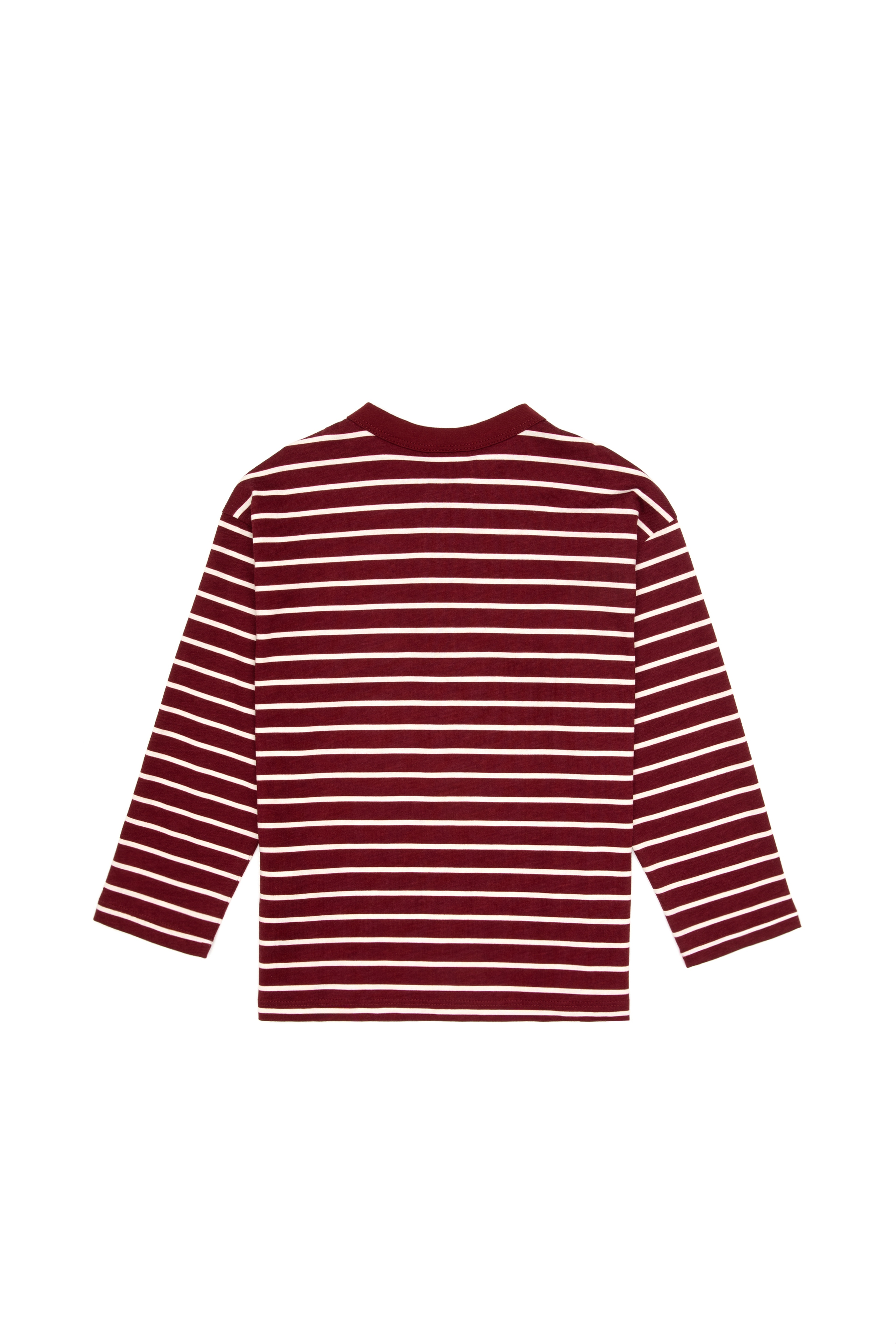 Erkek Çocuk Bordo Bisiklet Yaka Süprem Sweatshirt - Image 2