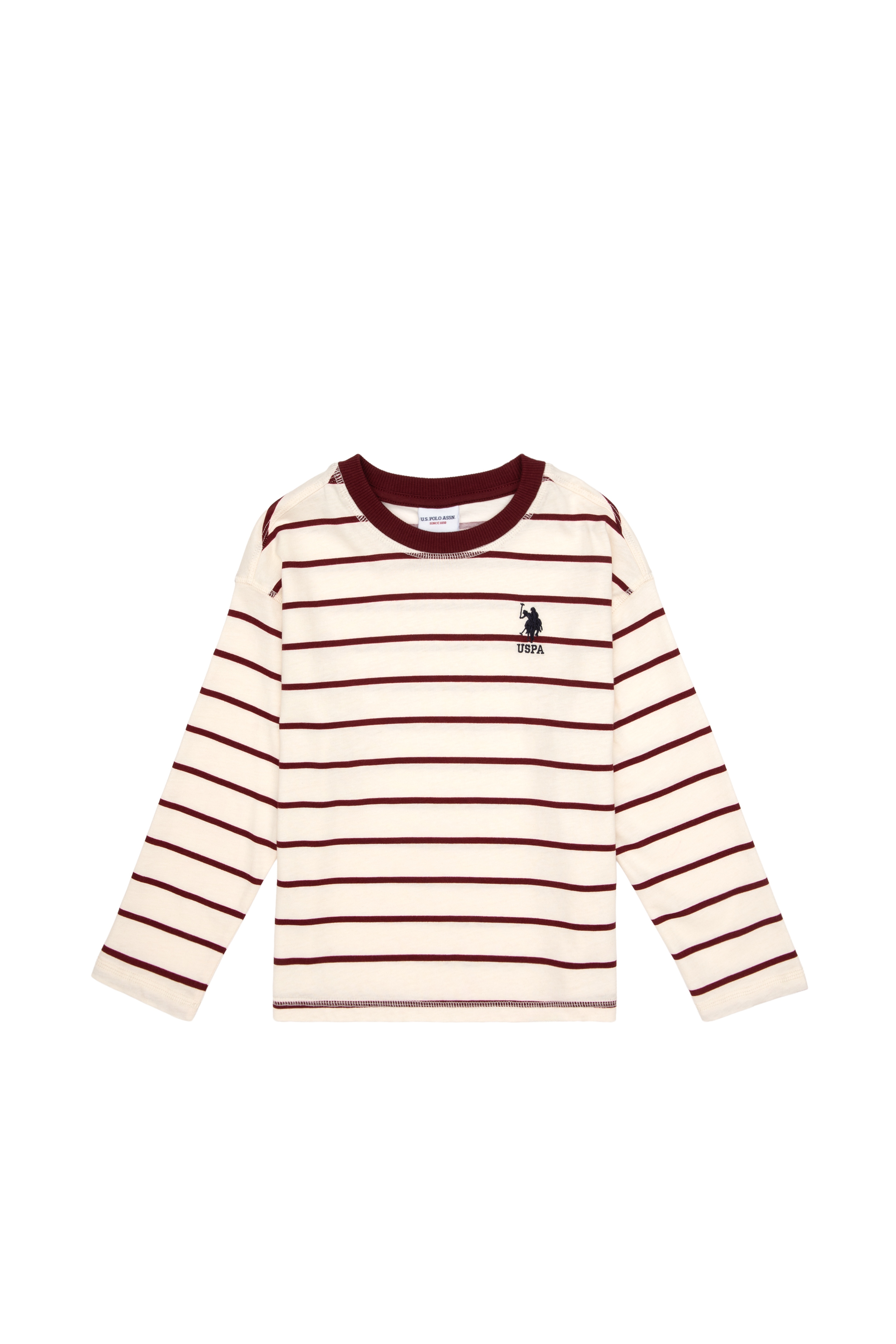 Erkek Çocuk Bordo Bisiklet Yaka Süprem Sweatshirt