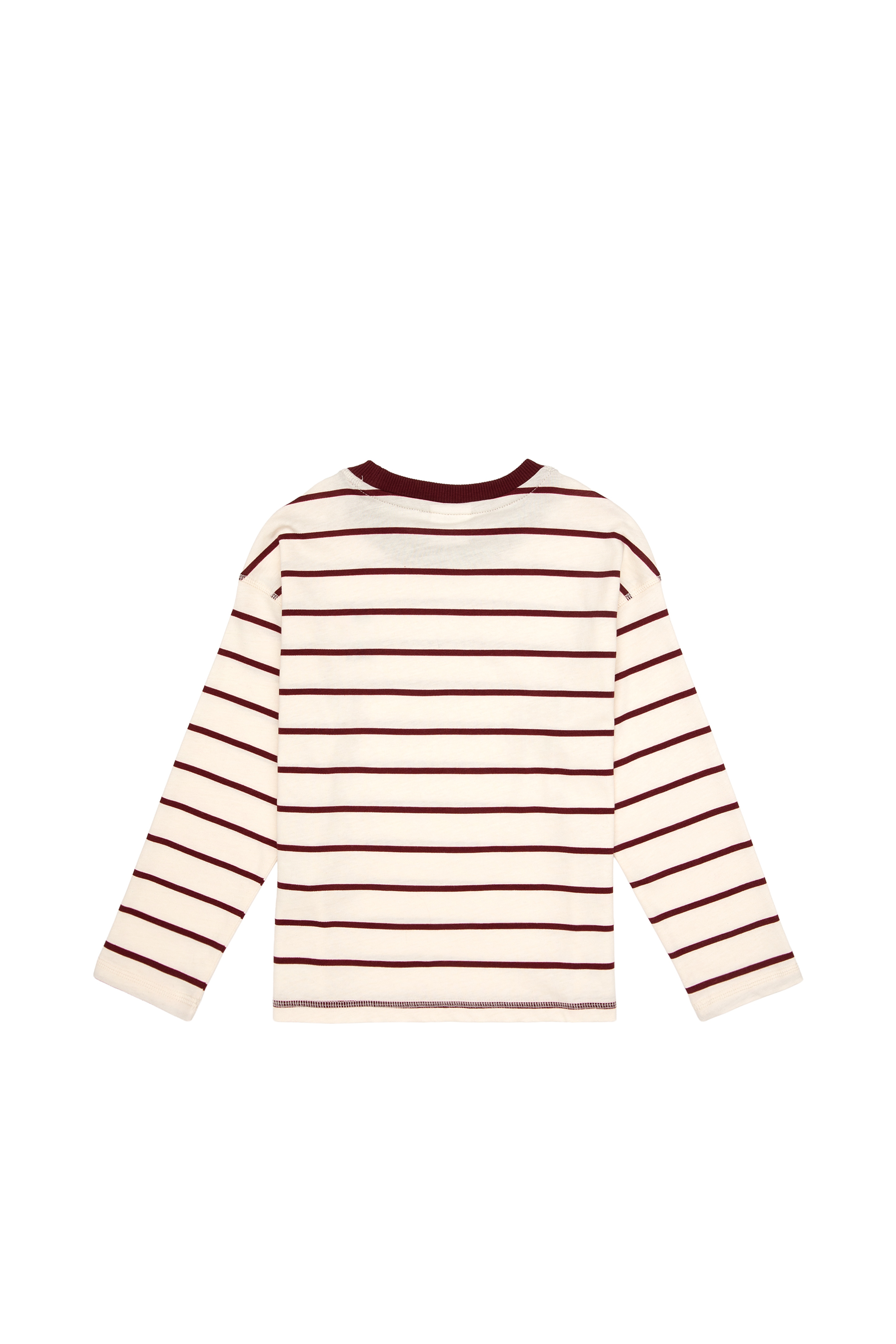 Erkek Çocuk Bordo Bisiklet Yaka Süprem Sweatshirt - Image 3