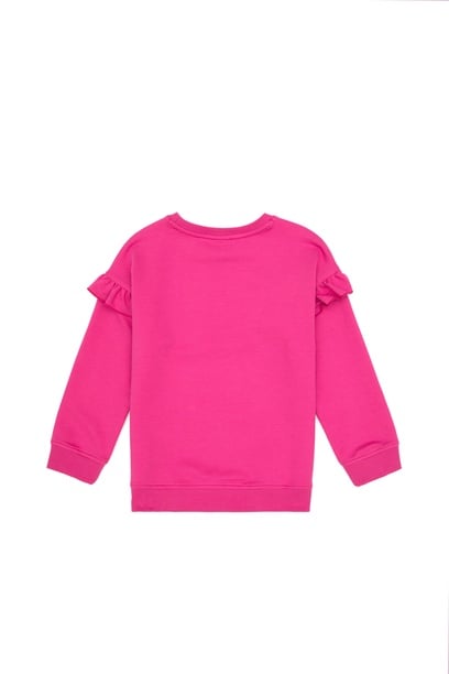 Kız Çocuk Pembe Sweatshirt