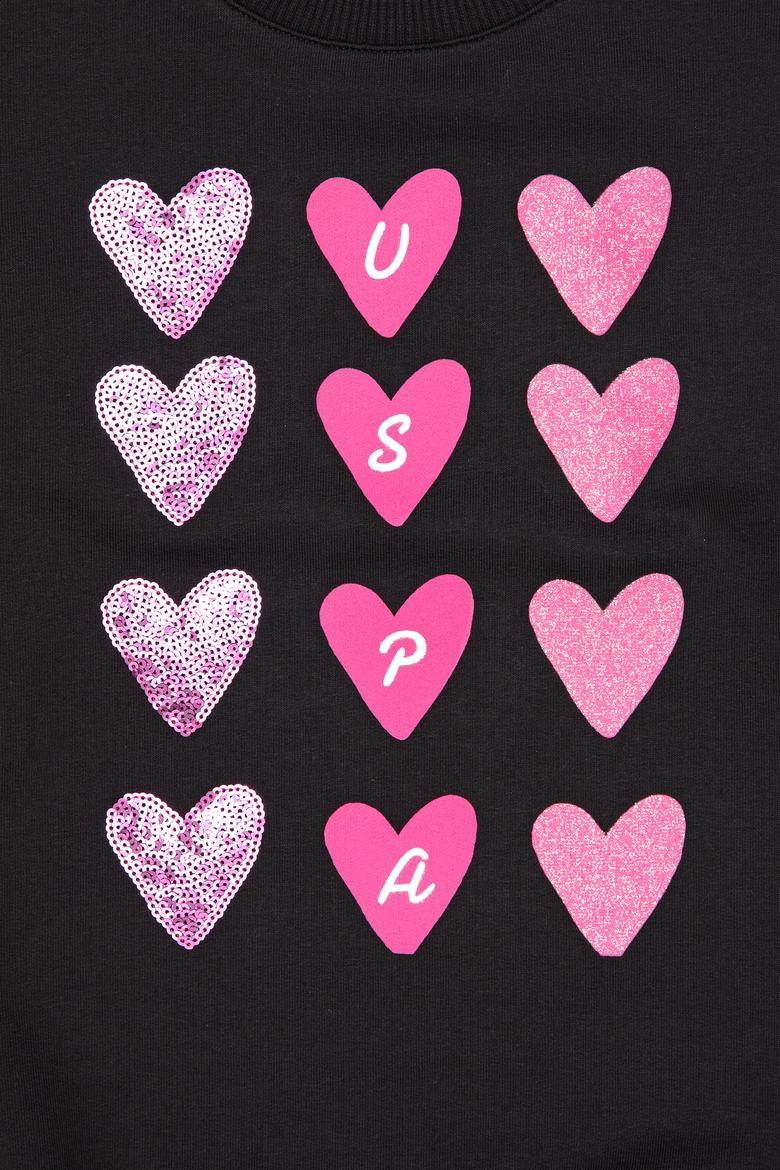 Kız Çocuk Siyah Sweatshirt - 50317912013