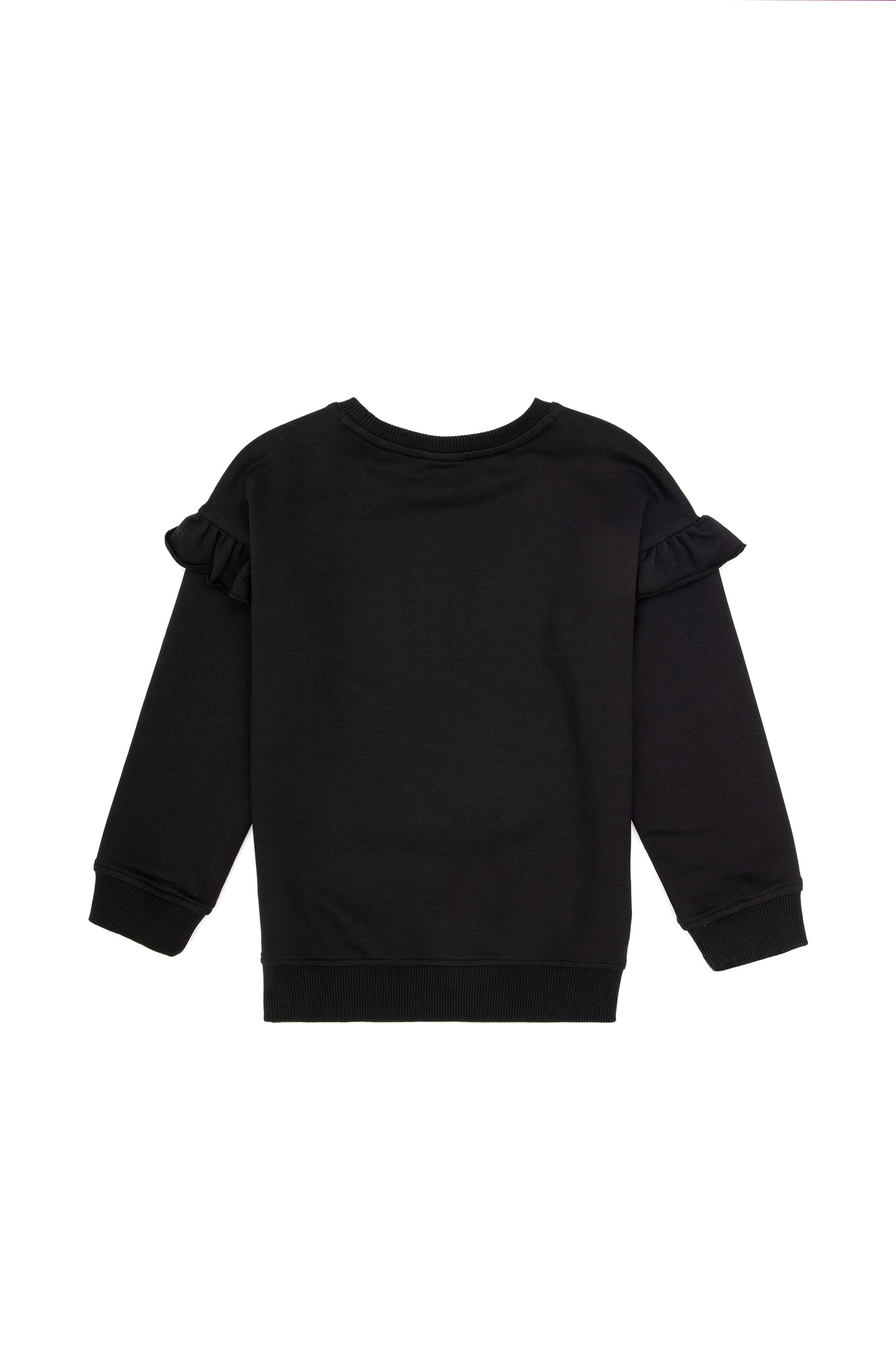 Kız Çocuk Siyah Sweatshirt - Image 2