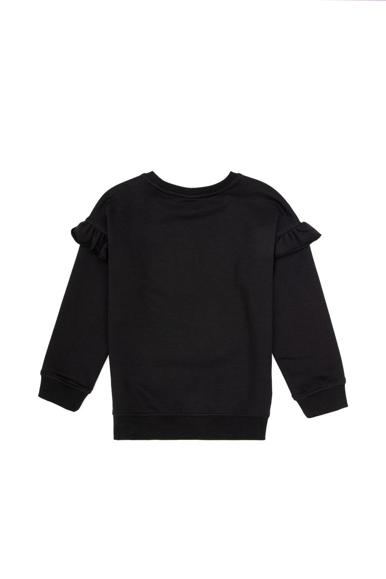 Kız Çocuk Siyah Sweatshirt - 50317912013