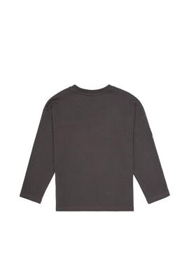 Erkek Çocuk Gri Bisiklet Yaka Süprem Sweatshirt - 50316417004