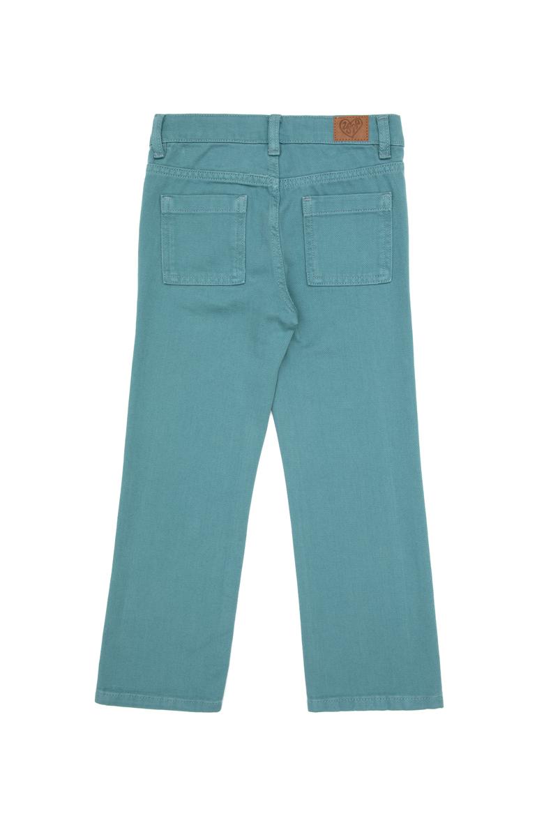 Kız Çocuk Mint Kanvas Pantolon - 50314779019