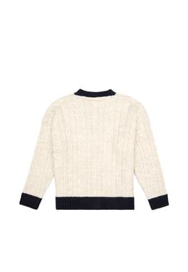 Kız Çocuk Lacivert Triko Hırka - 50316274011