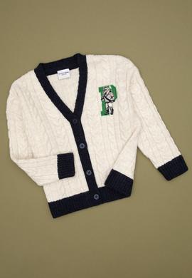 Kız Çocuk Lacivert Triko Hırka - 50316274011