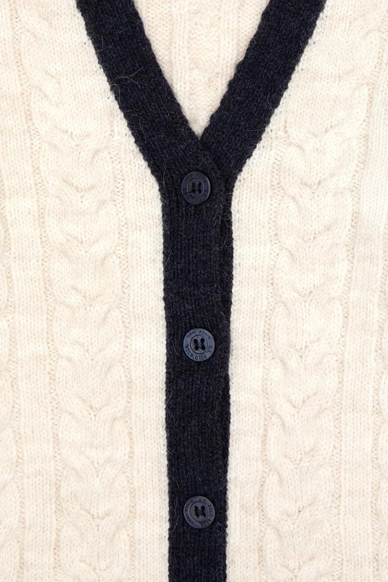 Kız Çocuk Lacivert Triko Hırka - 50316274011