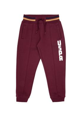 Erkek Çocuk Bordo Şardonlu Eşofman Altı - 50308588029