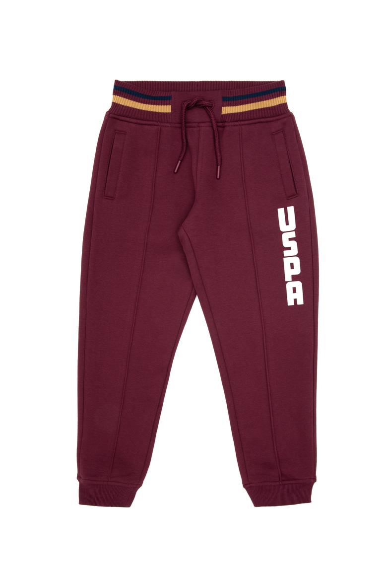 Erkek Çocuk Bordo Şardonlu Eşofman Altı - 50308588029