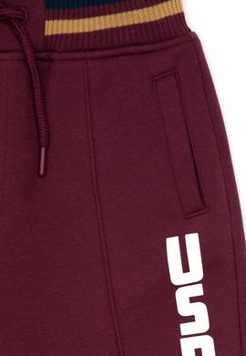 Erkek Çocuk Bordo Şardonlu Eşofman Altı - 50308588029