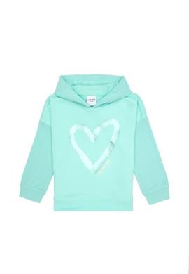 Kız Çocuk Yeşil Sweatshirt - 50317880031