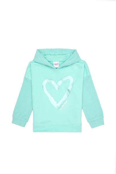 Kız Çocuk Yeşil Sweatshirt