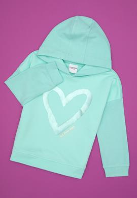 Kız Çocuk Yeşil Sweatshirt - 50317880031