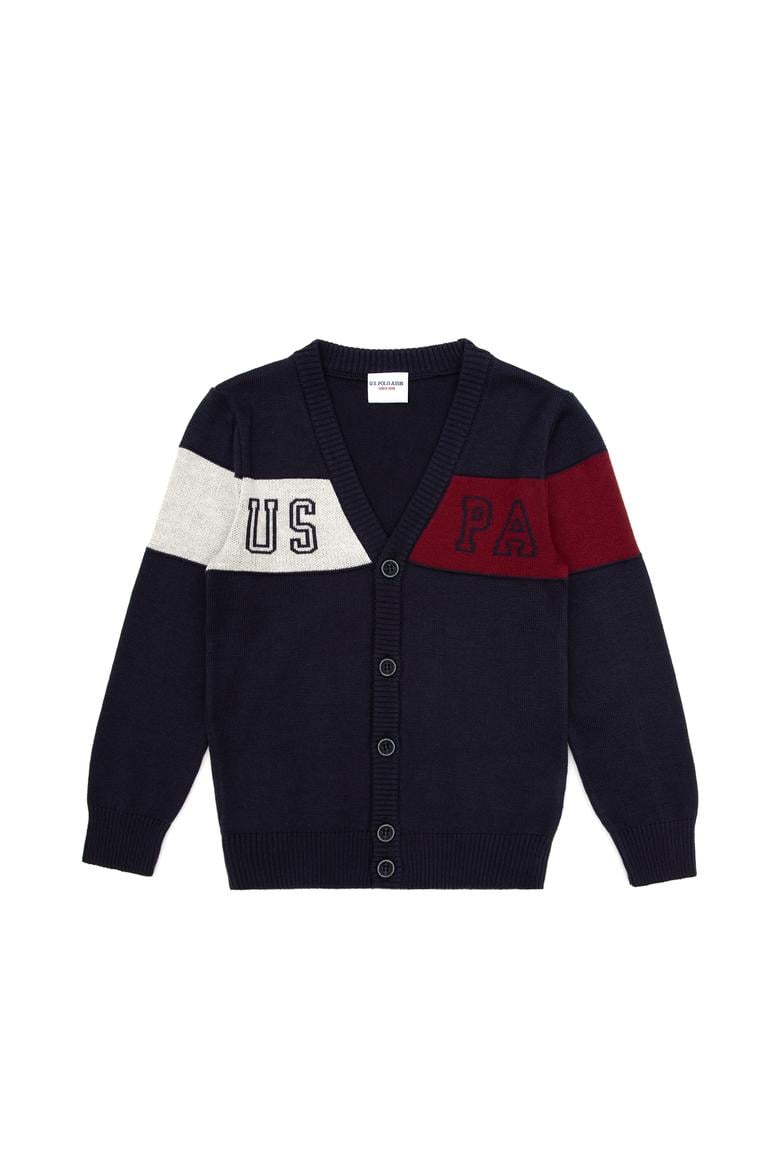 Erkek Çocuk Lacivert Triko Hırka