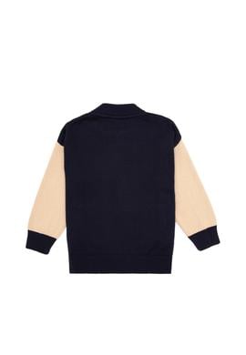 Erkek Çocuk Lacivert Triko Hırka - 50317137006