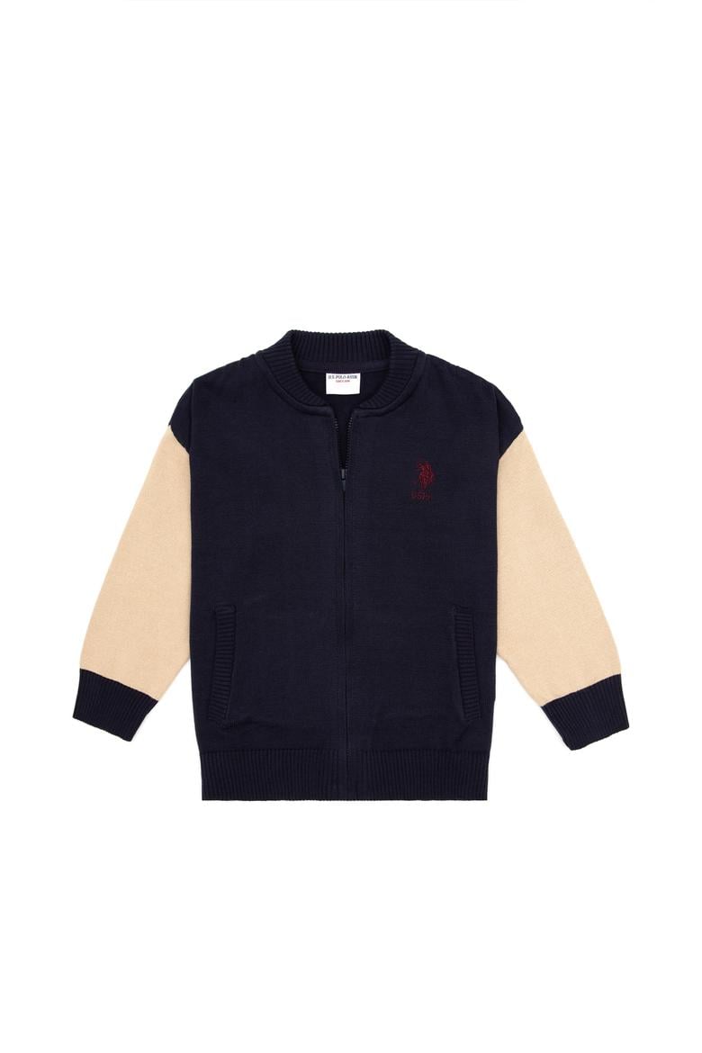 Erkek Çocuk Lacivert Triko Hırka